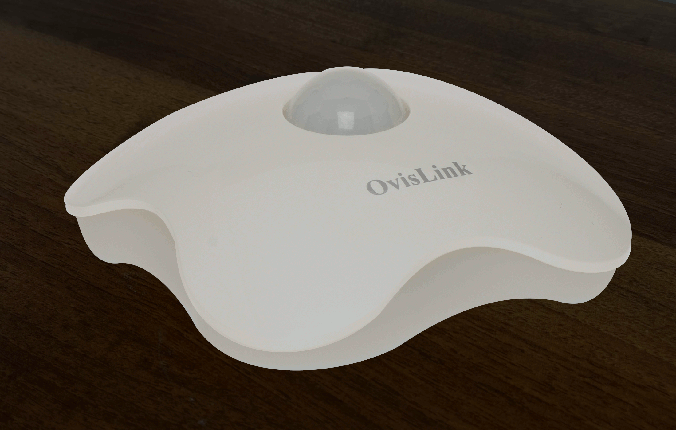 OvisLink portable motion sensor LED light on / off